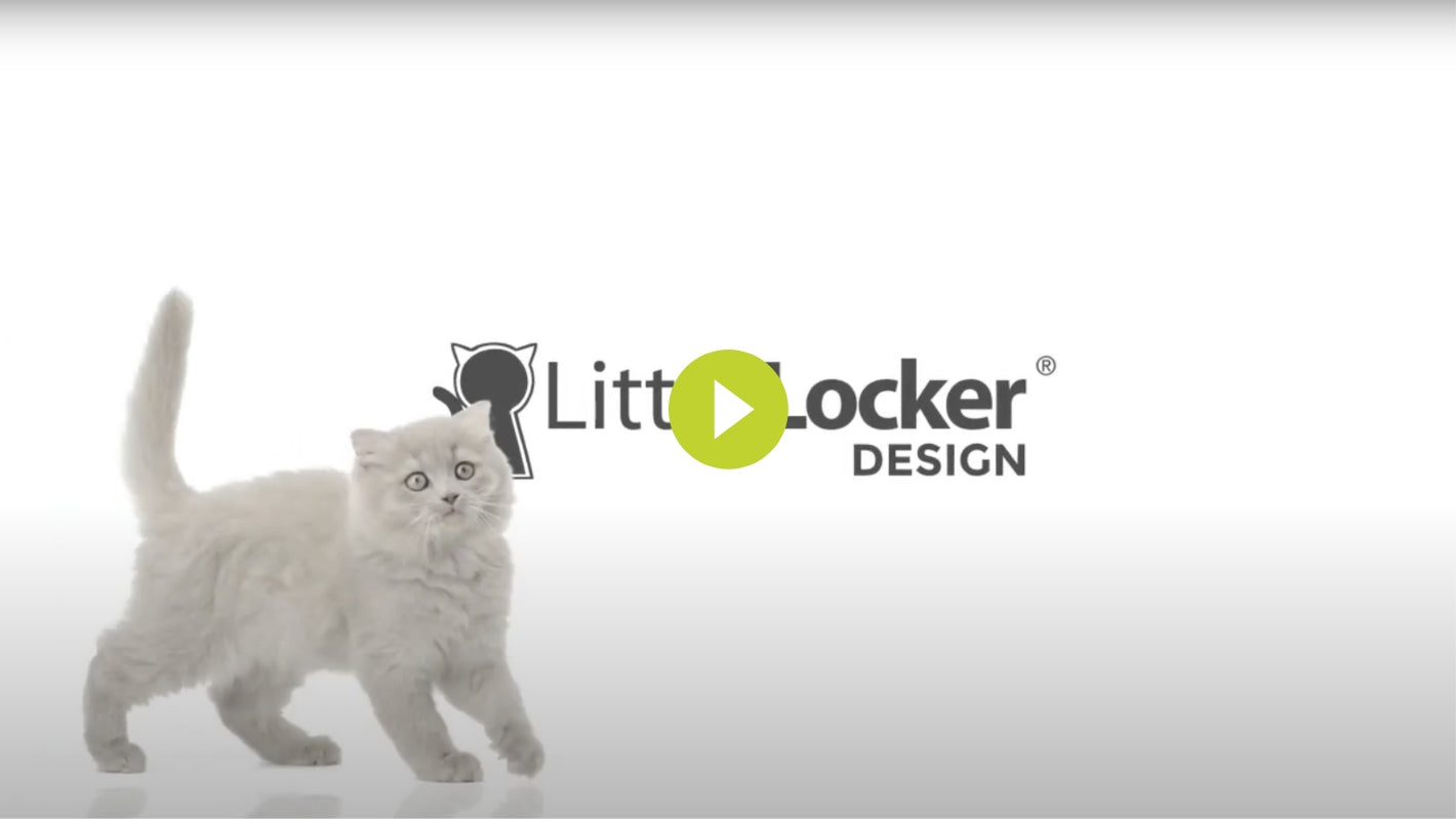 LitterLocker Litter Locker Plus housse en tissus cat paw